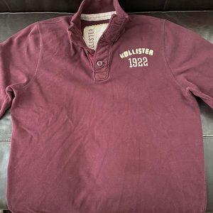 Hollister button tee